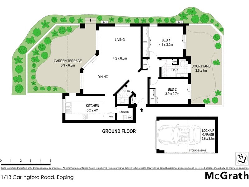 1/13 Carlingford Road, Epping NSW 2121 Floorplan