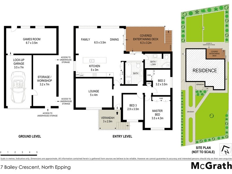 7 Bailey Crescent, North Epping NSW 2121 Floorplan