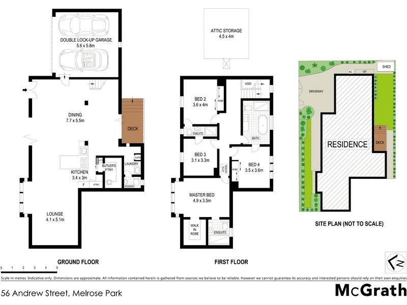 56 Andrew Street, Melrose Park NSW 2114 Floorplan