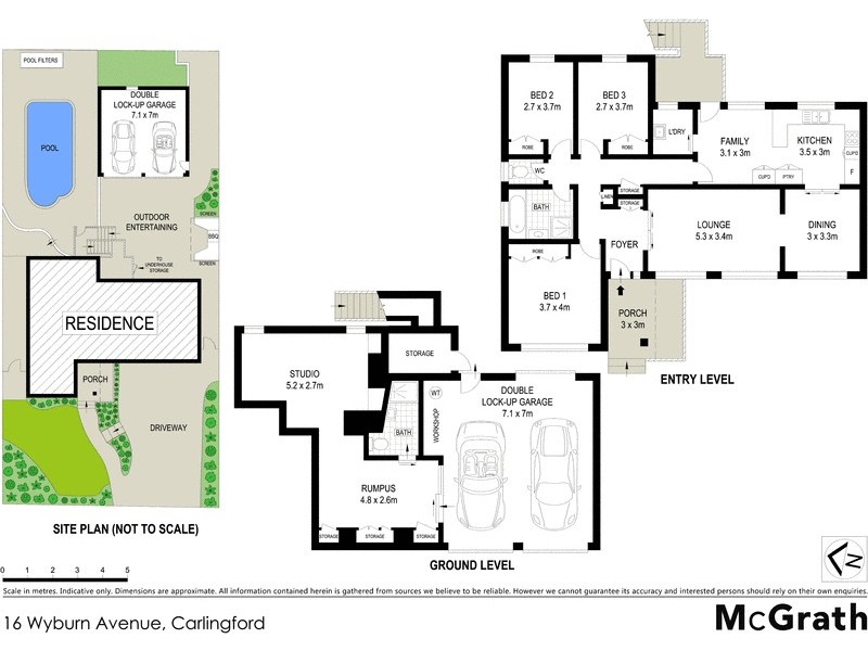 16 Wyburn Avenue, Carlingford NSW 2118 Floorplan