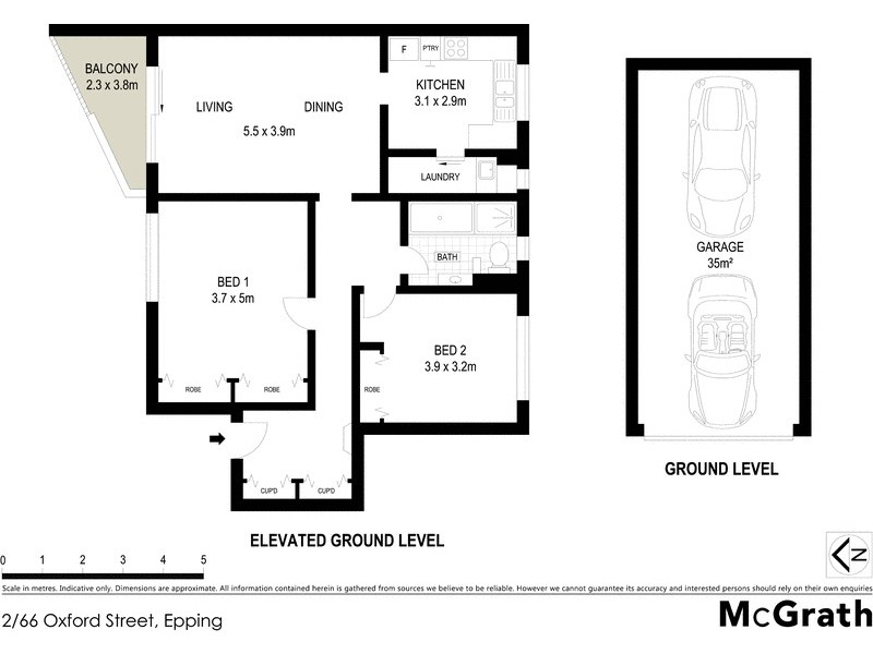 2/66 Oxford Street, Epping NSW 2121 Floorplan