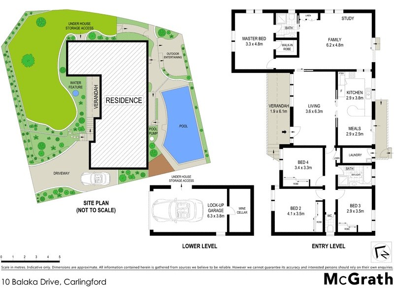 10 Balaka Drive, Carlingford NSW 2118 Floorplan