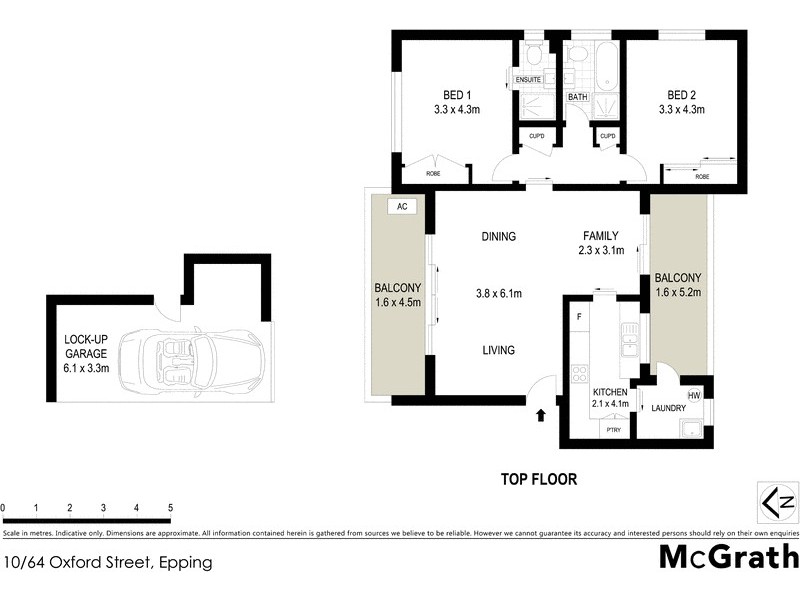 10/64 Oxford Street, Epping NSW 2121 Floorplan