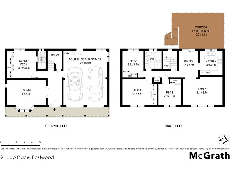 9 Jupp Place, Eastwood NSW 2122 Floorplan