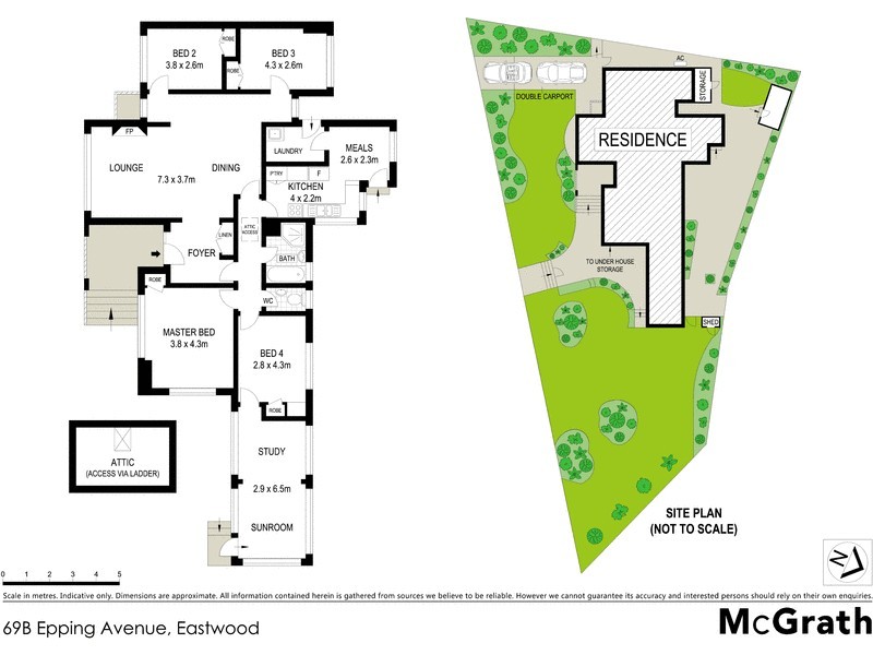 69B Epping Avenue, Eastwood NSW 2122 Floorplan
