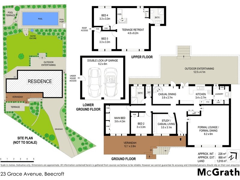 23 Grace Avenue, Beecroft NSW 2119 Floorplan