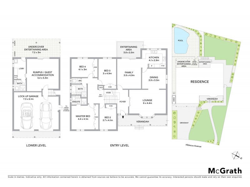 43 Hibiscus Avenue, Carlingford NSW 2118 Floorplan