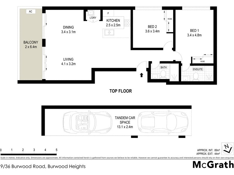 9/36 Burwood Road, Burwood Heights NSW 2136 Floorplan
