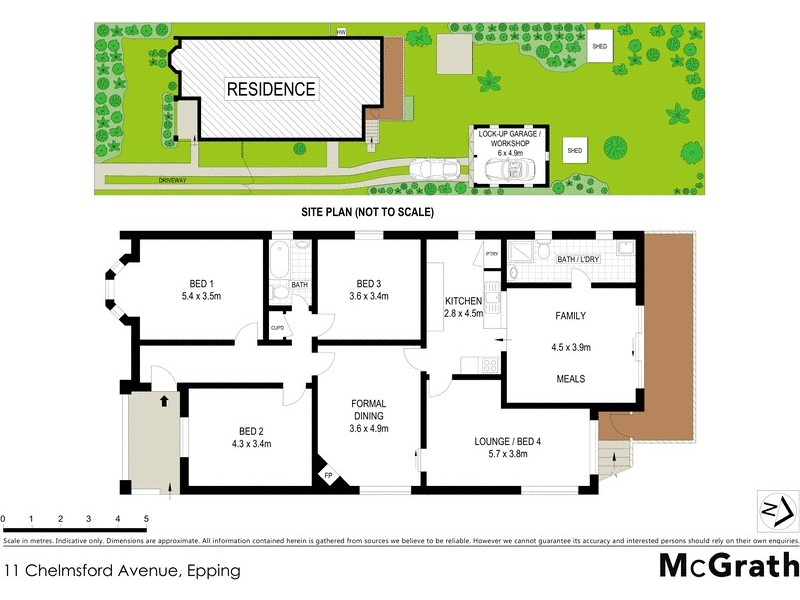 11 Chelmsford Avenue, Epping NSW 2121 Floorplan