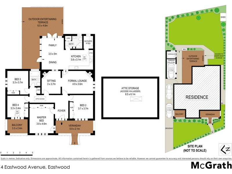 4 Eastwood Avenue, Eastwood NSW 2122 Floorplan