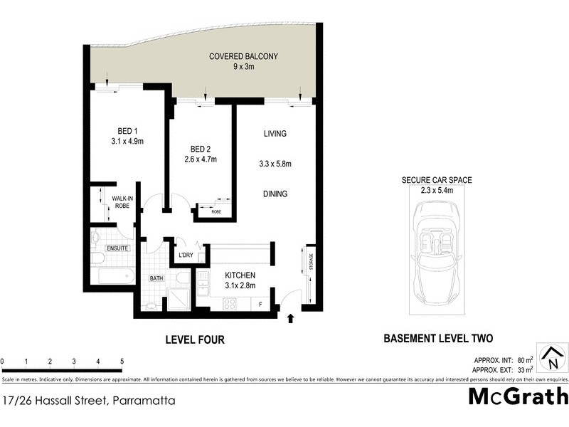17/26 Hassall Street, Parramatta NSW 2150 Floorplan