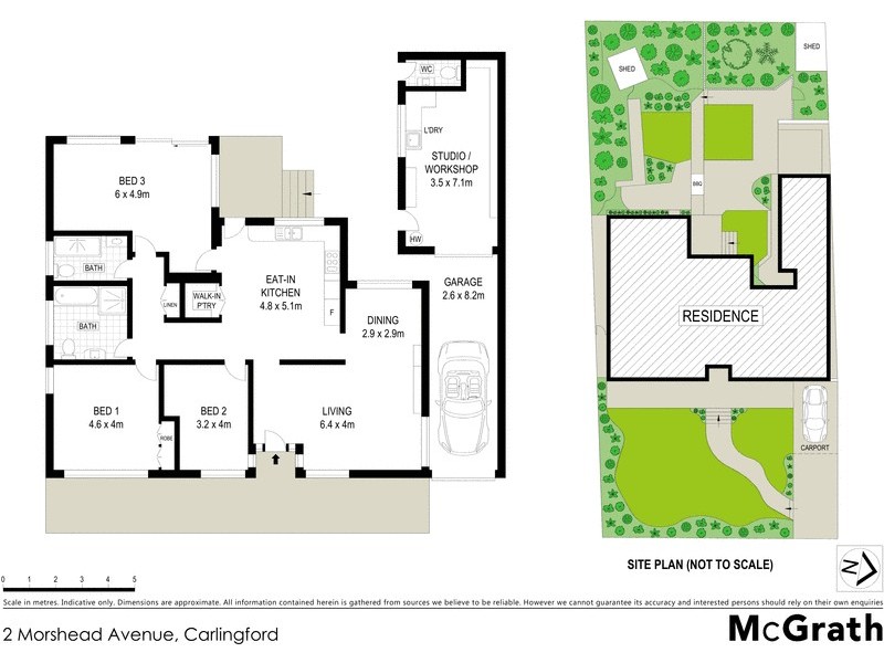 2 Morshead Avenue, Carlingford NSW 2118 Floorplan