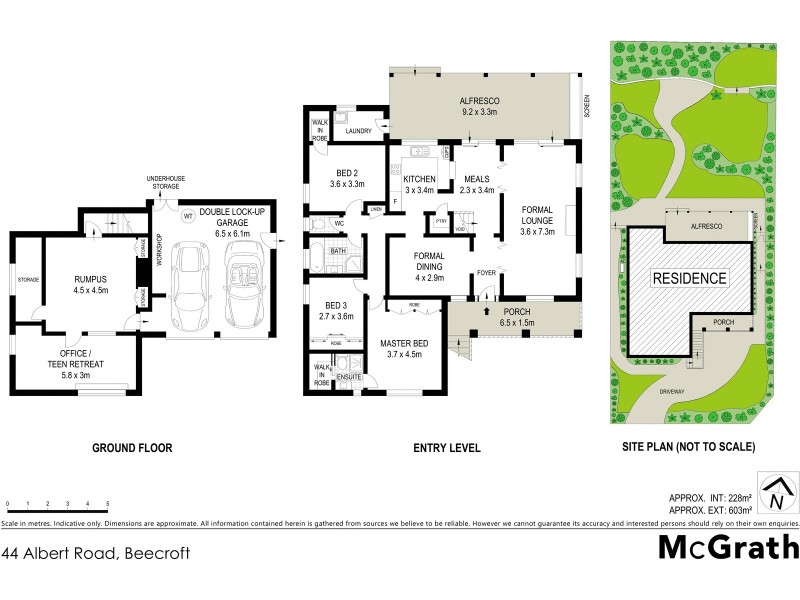 44 Albert Road, Beecroft NSW 2119 Floorplan
