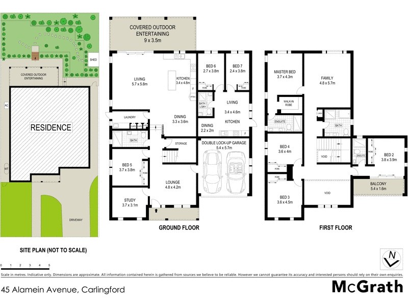 45 Alamein Avenue, Carlingford NSW 2118 Floorplan