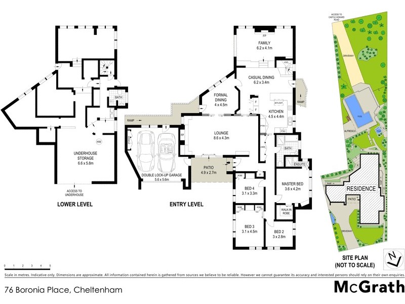 76 Boronia Place, Cheltenham NSW 2119 Floorplan