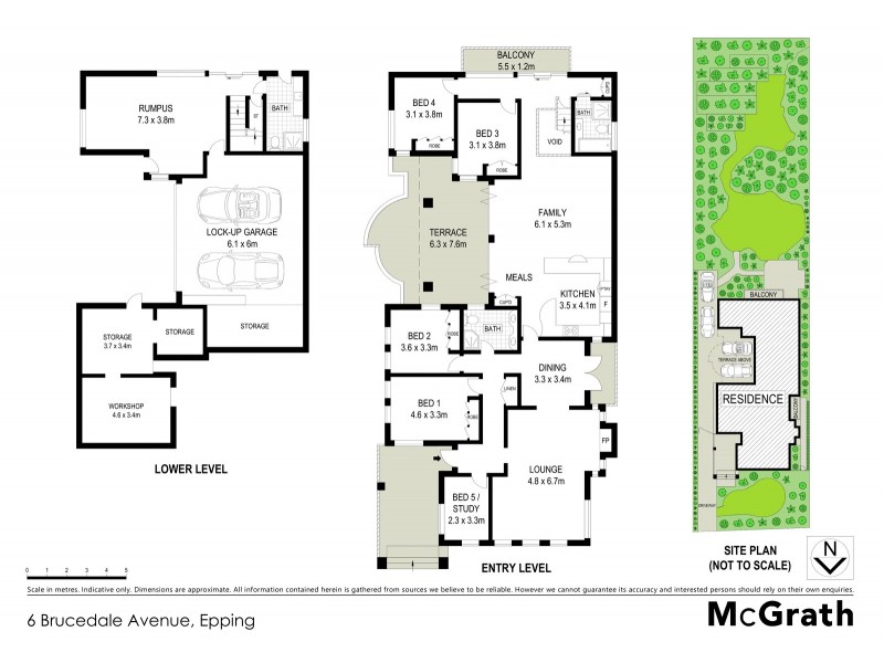 6 Brucedale Avenue, Epping NSW 2121 Floorplan