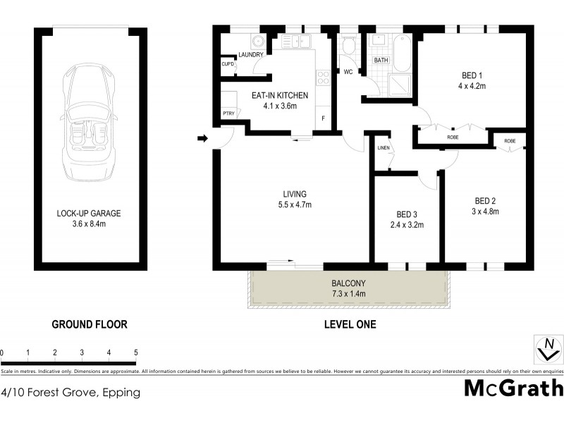 4/10 Forest Grove, Epping NSW 2121 Floorplan