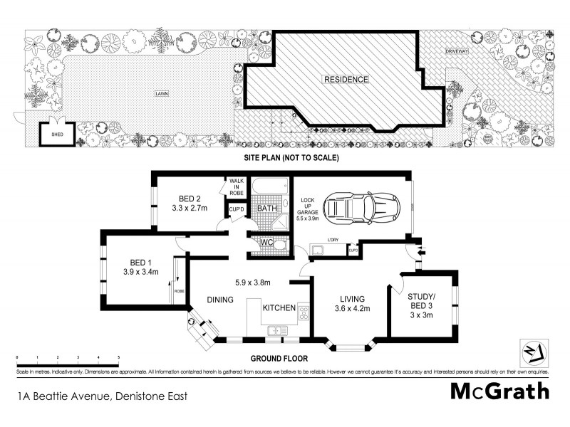 1A Beattie Avenue, Denistone East NSW 2112 Floorplan
