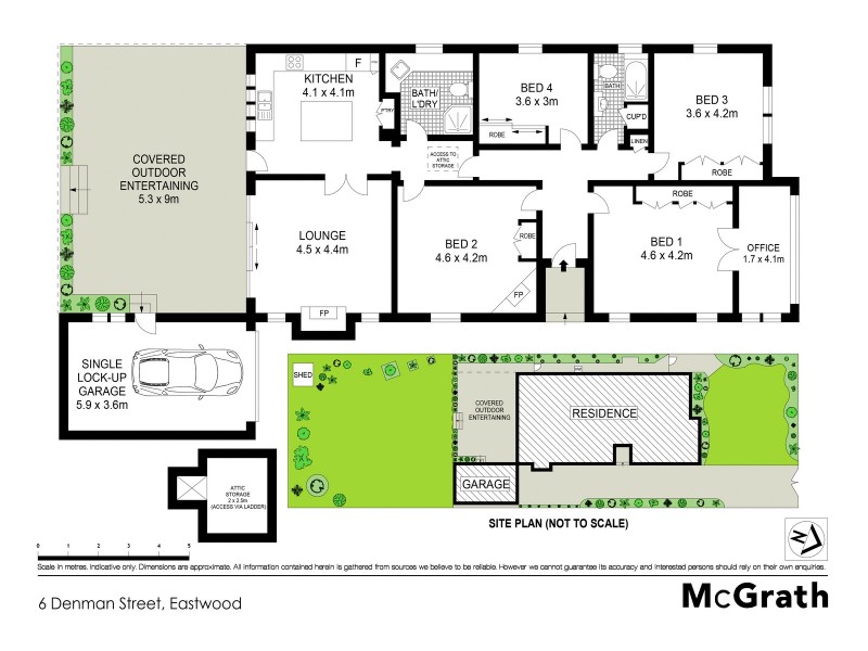 6 Denman Street, Eastwood NSW 2122 Floorplan