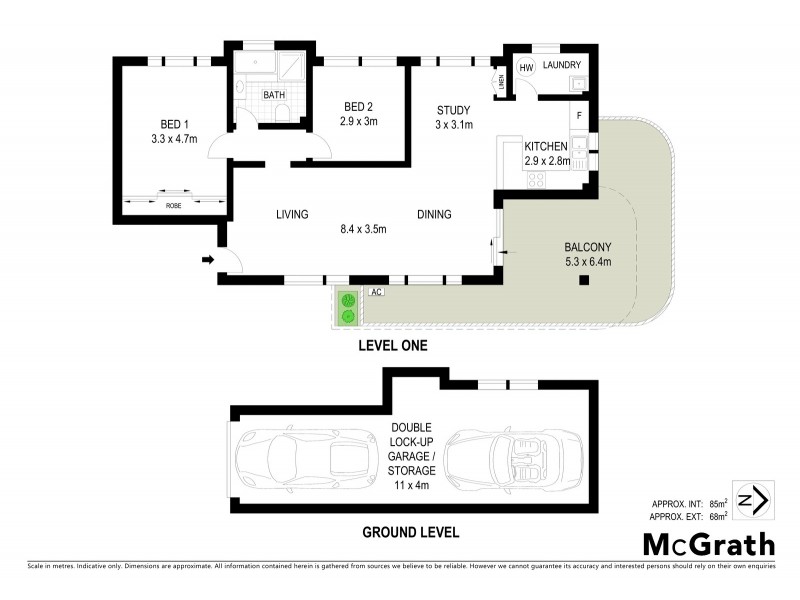2/181 George Street, Parramatta NSW 2150 Floorplan