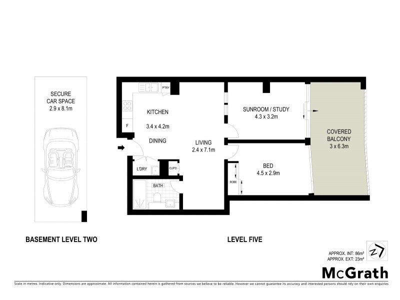 505/39 Cooper Street, Strathfield NSW 2135 Floorplan
