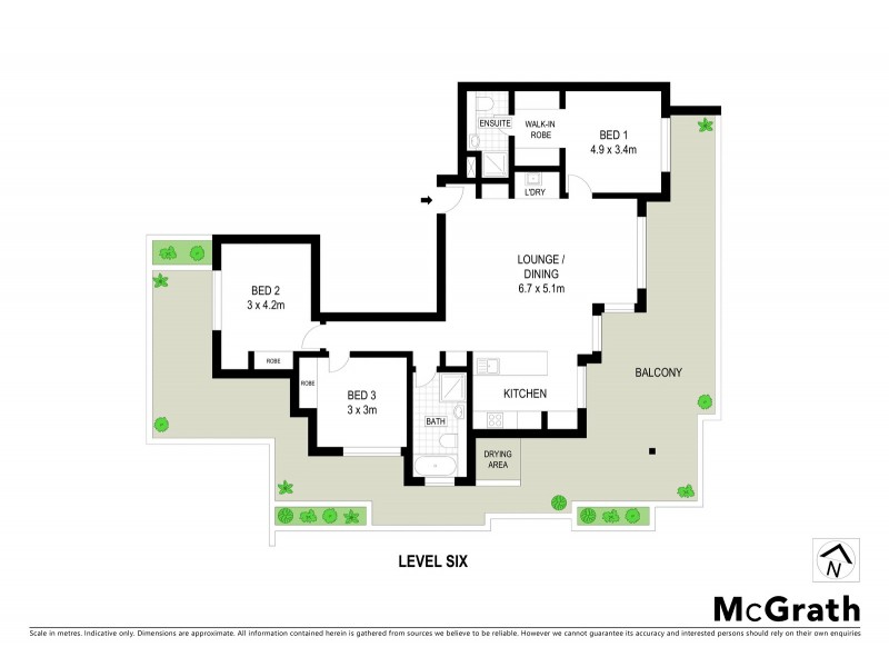 60/7 Chapman Avenue, Beecroft NSW 2119 Floorplan
