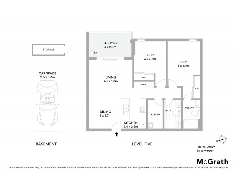 509/3 Weston Street, Rosehill NSW 2142 Floorplan