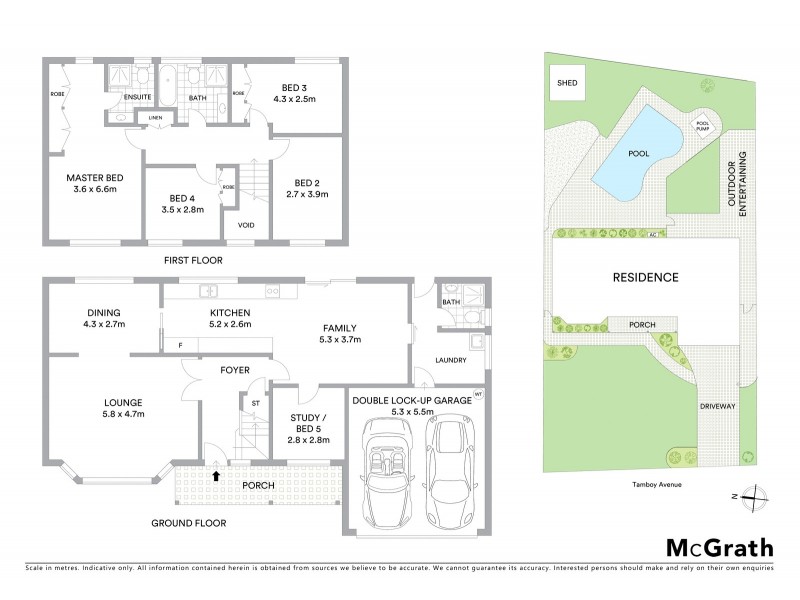 5 Tamboy Avenue, Carlingford NSW 2118 Floorplan
