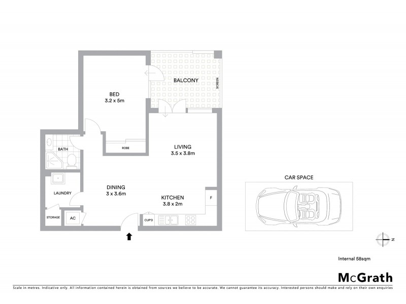 35/25 Angas Street, Meadowbank NSW 2114 Floorplan