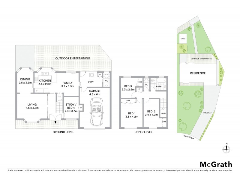 6 Yamba Close, Marsfield NSW 2122 Floorplan