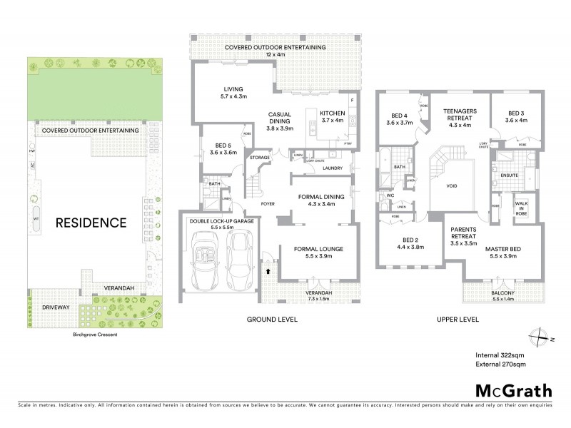 26 Birchgrove Crescent, Eastwood NSW 2122 Floorplan