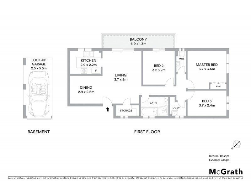 38/205 Waterloo Road, Marsfield NSW 2122 Floorplan