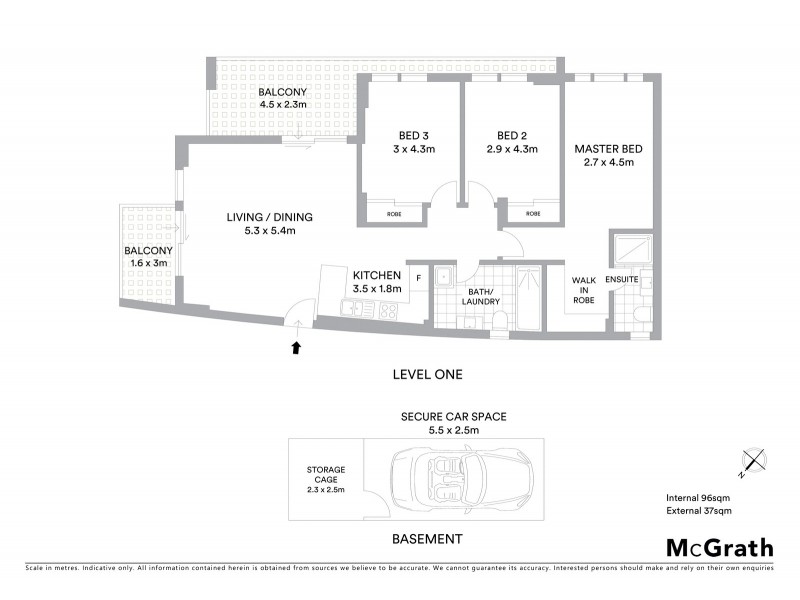 18/10 Field Place, Telopea NSW 2117 Floorplan