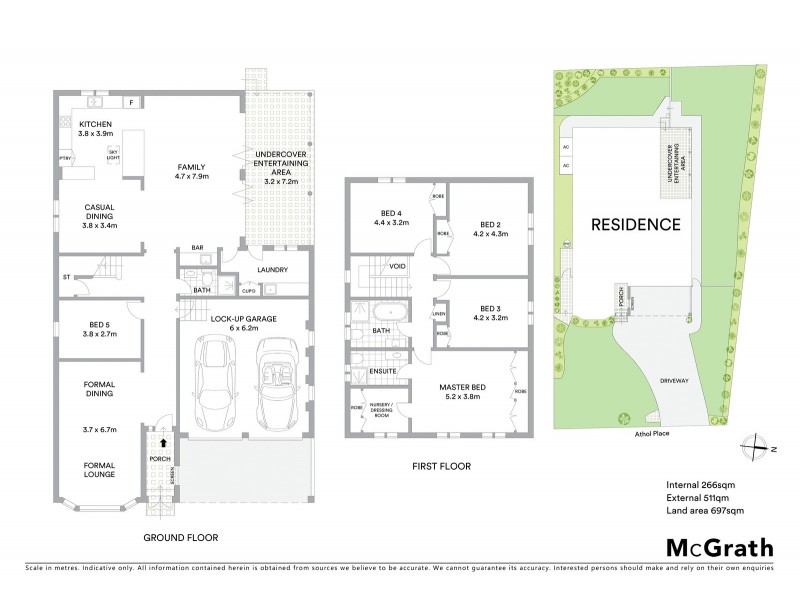 1 Athol Place, Carlingford NSW 2118 Floorplan