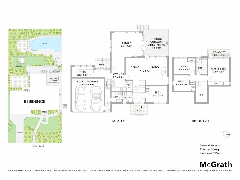 12 Adrian Court, Carlingford NSW 2118 Floorplan