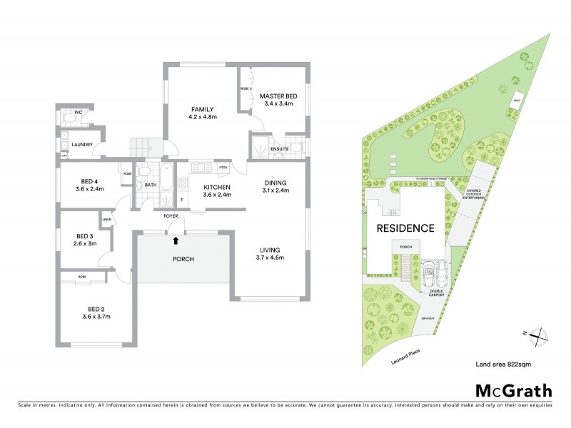3 Leonard Place, Marsfield NSW 2122 Floorplan