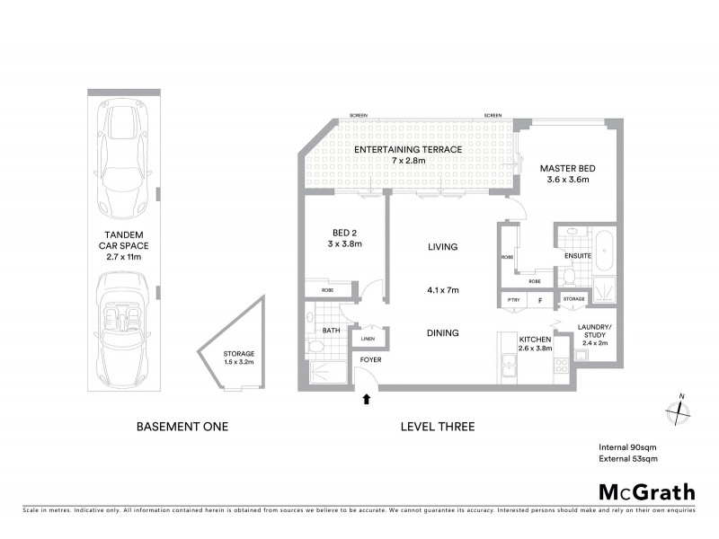 308/3 Palm Avenue, Breakfast Point NSW 2137 Floorplan