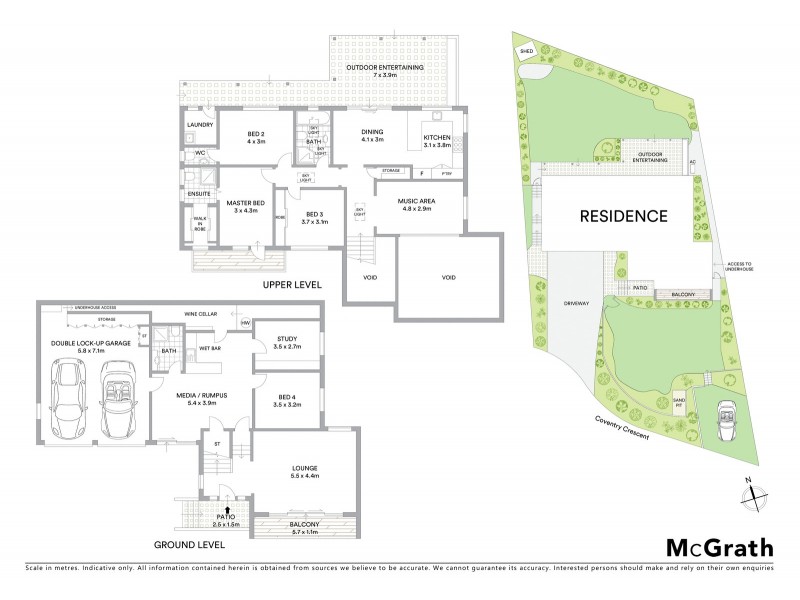 6 Coventry Crescent, North Epping NSW 2121 Floorplan