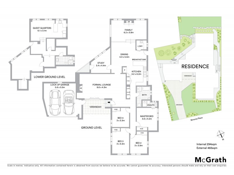 76 Boronia Place, Cheltenham NSW 2119 Floorplan