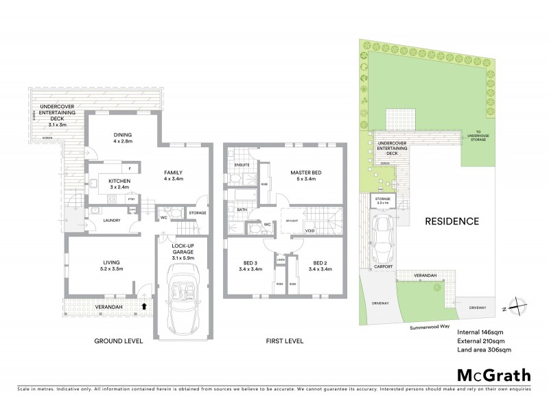 4 Summerwood Way, Beecroft NSW 2119 Floorplan