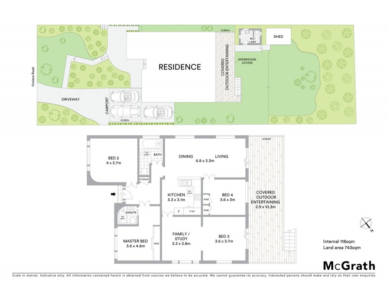 115 Vimiera Road, Eastwood NSW 2122 Floorplan