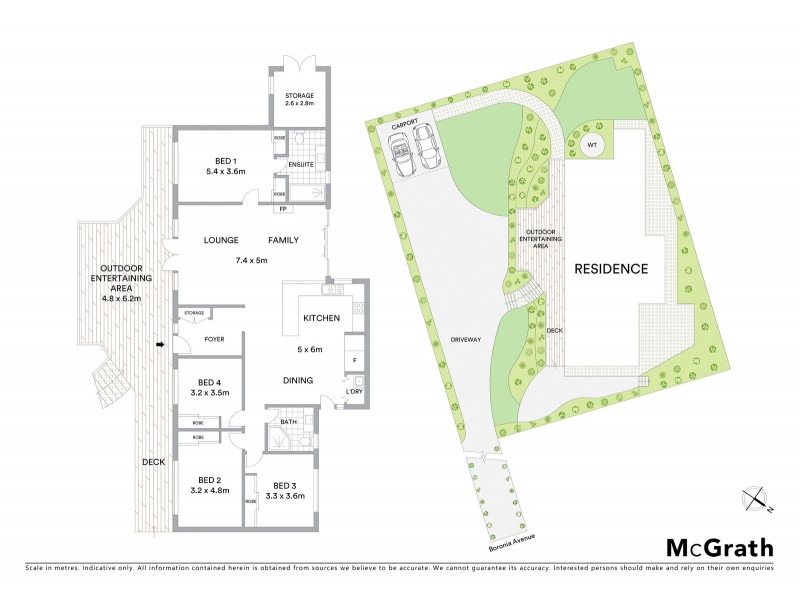 20A Boronia Avenue, Beecroft NSW 2119 Floorplan