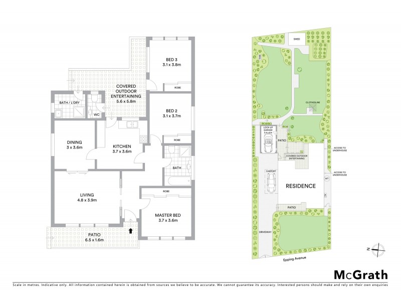 18 Epping Avenue, Eastwood NSW 2122 Floorplan