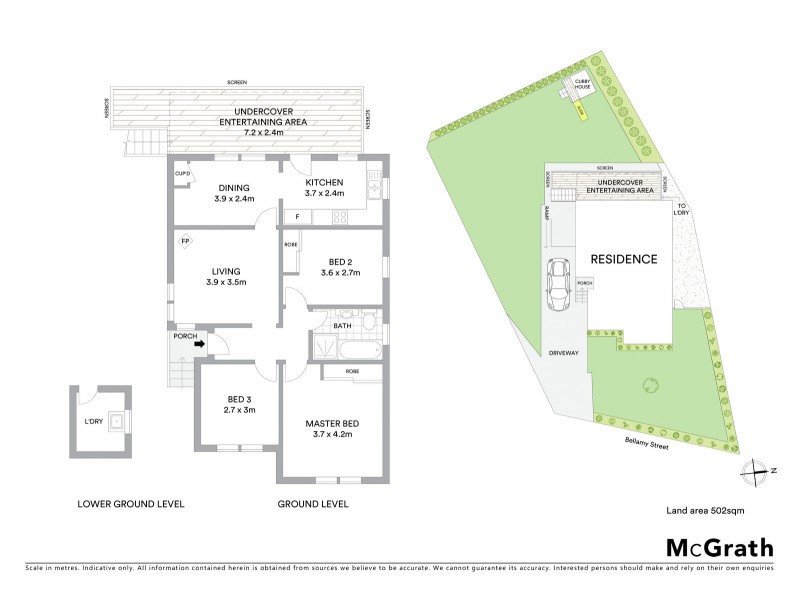 91 Bellamy Street, Pennant Hills NSW 2120 Floorplan