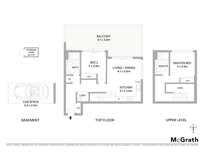 406/18 Carlingford Road, Epping NSW 2121 Floorplan