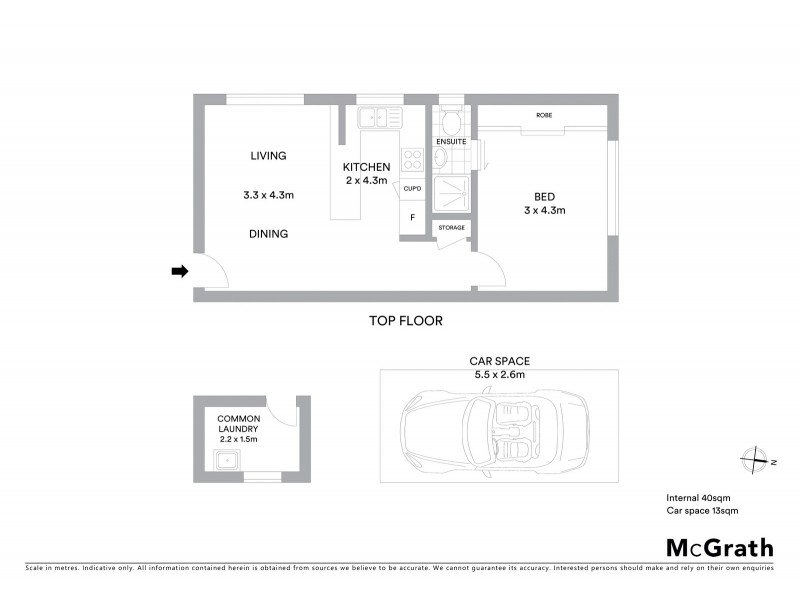 7/19 Rowe Street, Eastwood NSW 2122 Floorplan