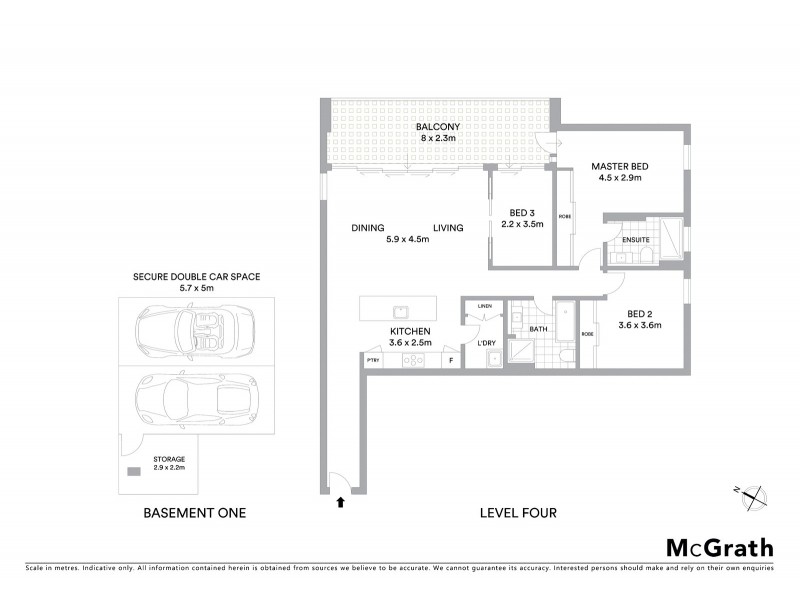 402/8 Avondale Way, Eastwood NSW 2122 Floorplan