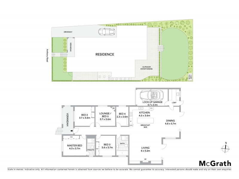 39 Anthony Road, Denistone NSW 2114 Floorplan