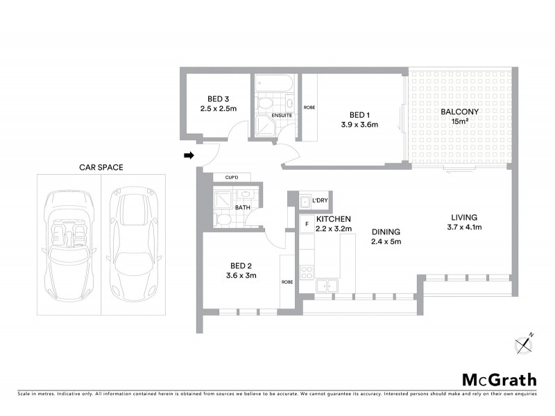 304/1-3 Sturt Place, St Ives NSW 2075 Floorplan