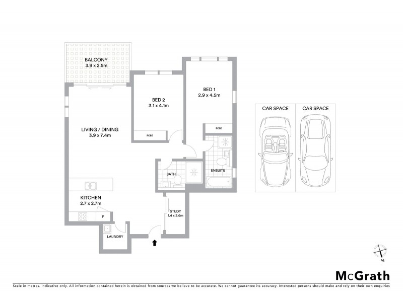 207/14 Epping park Drive, Epping NSW 2121 Floorplan